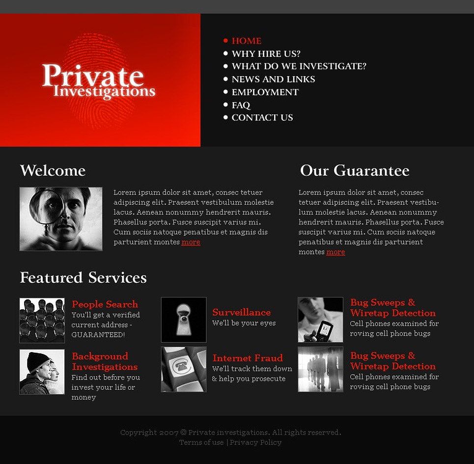 Private investigator software freeware